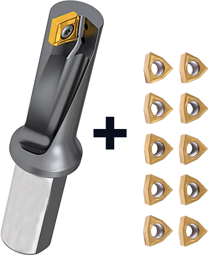 akcia 3d a 5d vrtáky + 10 VRD